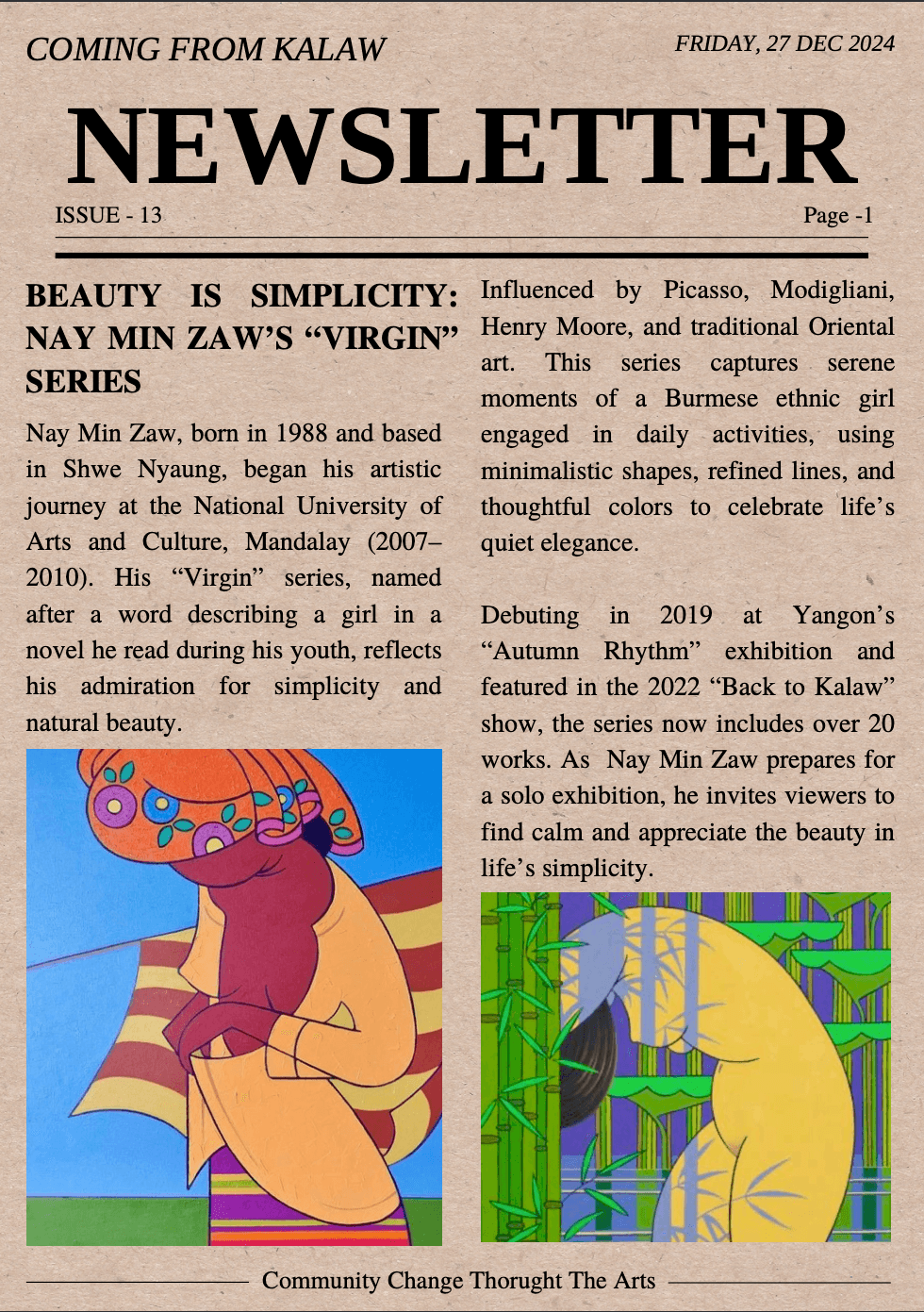 Issue 13 – December 2024