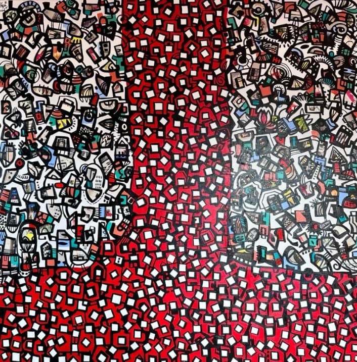 Resilience in Shadows: Art Amidst Adversity